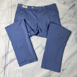 SPAO Blue Dress Pants Mens Size 82 Slim Tailored Trousers Career N116
